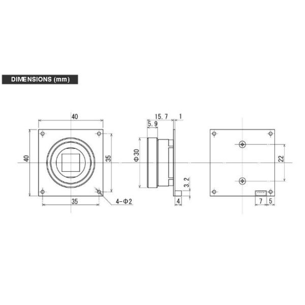 Watec WAT-902HB2S 570TVL G/W B/W DC/Video B/W Monochrome Camera