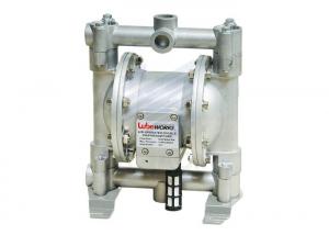  All - Bolted Pneumatic Air Driven Diaphragm Pump For Printing , Paper Making Manufactures