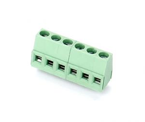  High Frequency Screw Terminal Connector , Security Plug In Terminal Block Manufactures