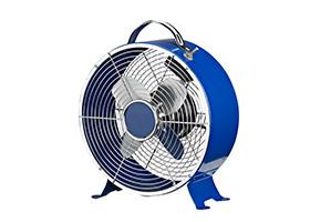 Quality Air Cooling 4 Metal Blade Retro Metal Fan , CE 60HZ Vintage Table Fan for sale