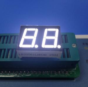  Easy Assembly 2 Digit 7 Segment Led Display , Seven Segment Led Display Ultra Bright White Manufactures