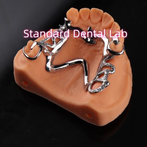 Cobalt Chrome Framework Ni Be Free removable dental prosthesis China Dental Lab