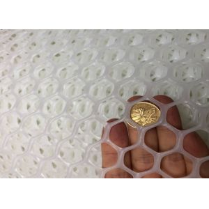  10x10mm 300g Plastic Diamond Mesh Netting White Corrosion Resisting Manufactures