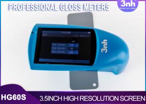 TFT 3.5 Inch Display 3NH Paint Printing Inks Professional Gloss Meters HG60S  Under CIE C Light Source