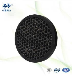  Round Chemical HEPA Air Filter Activated Carbon Fiber Glass For Odor Removal Industry Manufactures