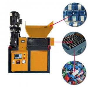 China Solid Waste Plastic Drum Shredder Machine , Mini Rubber Tire Shredder Machine 380V on sale