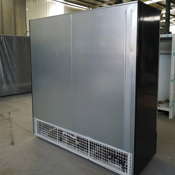 Seld-contained vertical Display Fridge Glass Door Refrigerator Merchandiser