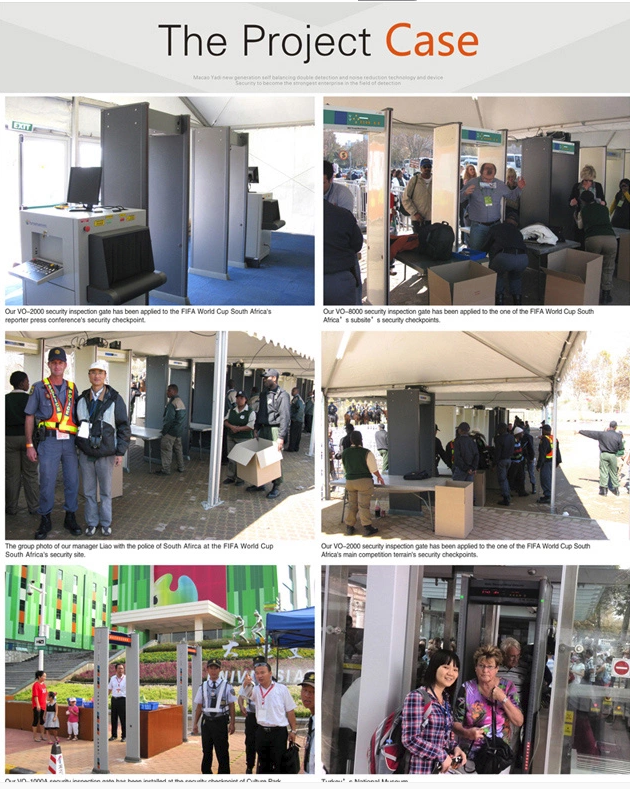 High Sensitivity Checkpoint Security Scanner / Hand Held Metal Detector