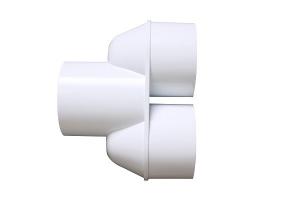  1&quot; Tee Pipe Fittings Underground Massage bath PVC Tee Fittings Three Way Plumbing Connector Manufactures