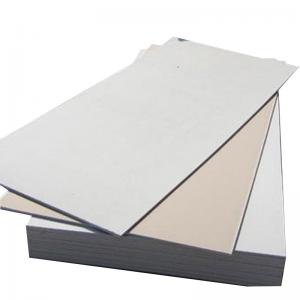  Paperbacked Plasterboards Type Fireproof Gypsum Board with High Purity Gypsum Powder Manufactures