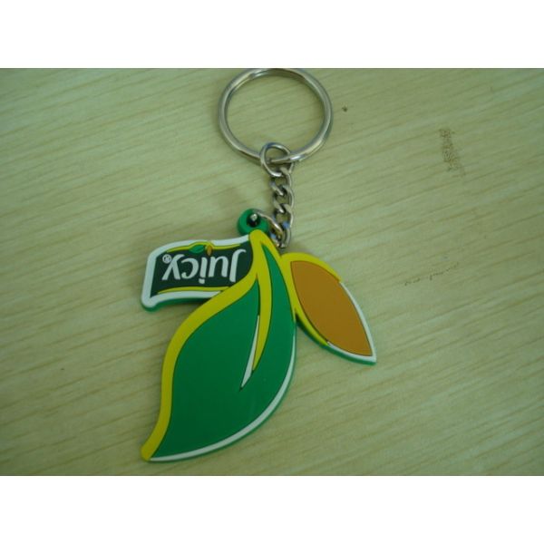 Small Animal Cartoon Shaped Custom PVC Keychains For Kids / Student