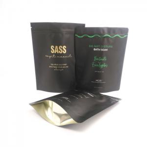  Resealable self-standing plastic bath salt packaging bag plastic bag for natural salt packaging coffee scrub packaging Manufactures
