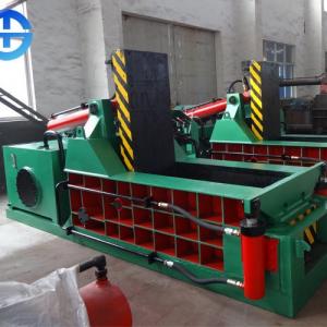 China Hydraulic Scrap Metal Baler Scrap Baling Machine 10-20 Ton / Day on sale
