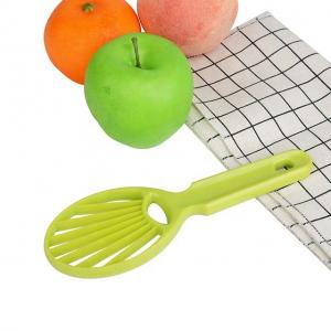 Factory Convenient plastic scoop kitchen helper avocado slicer tool food press Manufactures