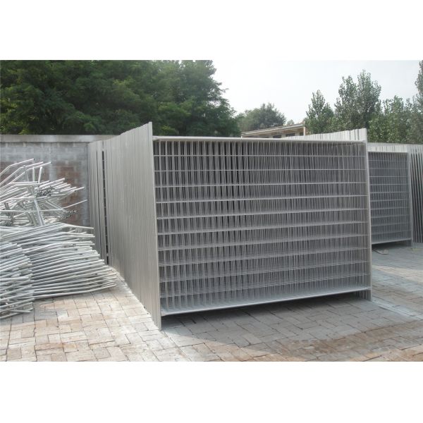 Temporary Metal Fence Panels Construction Fence Panels Weather Resistance