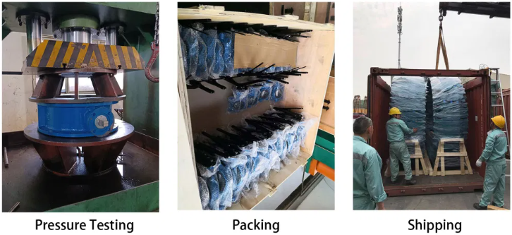 API/ANSI/DIN/JIS/ASME Standard Wafer Butterfly Valve with EPDM PTFE Rubber Lining