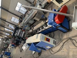  PLC Control PVC Sheet Production Line 380V 50HZ , Plastic pvc Sheet Board Making Machine Manufactures