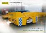 Large Load Battery Rail Transfer Cart , Electric Copper Trolley For Steel