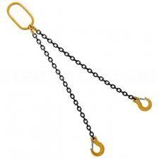 China Corrosion Resistant G80 Grade 80 Chain Slings With Self - Locking Hook on sale