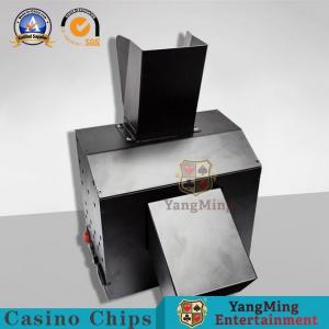 China BV Casino Game Accessories Double Mouth Poker Card Smashing Machine on sale