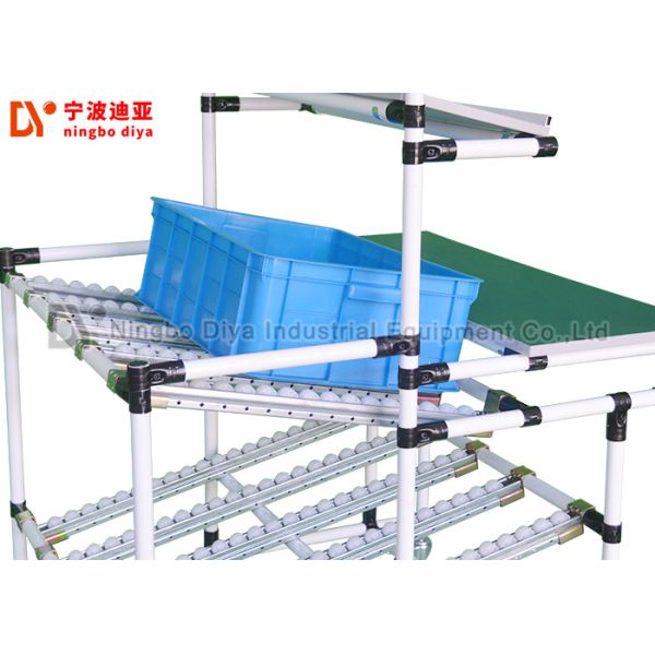 Anti Static ESD Safe Workstation Stainless Steel Frame For Factory Assembly Line