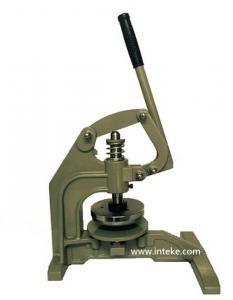  Hand Operated Swatch Circular Fabric Gsm Round Sample Cutter /Pressing Sample Cutter Manufactures