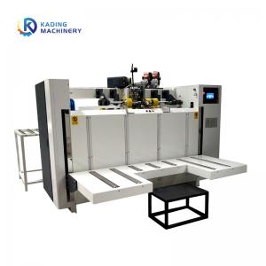  Carton Box Making Machine Corrugated Box Stitcher With 600 Nails / Minute Speed And Automatic Wire Feeding System Manufactures
