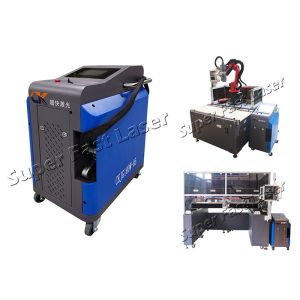  100W Sealing Mold Laser Rust Cleaning Machine Manufactures