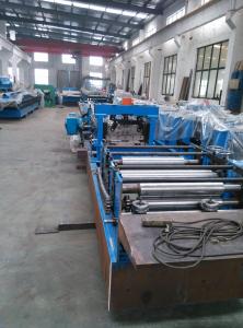China Interchange Roll Forming Machine , C Z Purlin Production Line For Steel Strip on sale