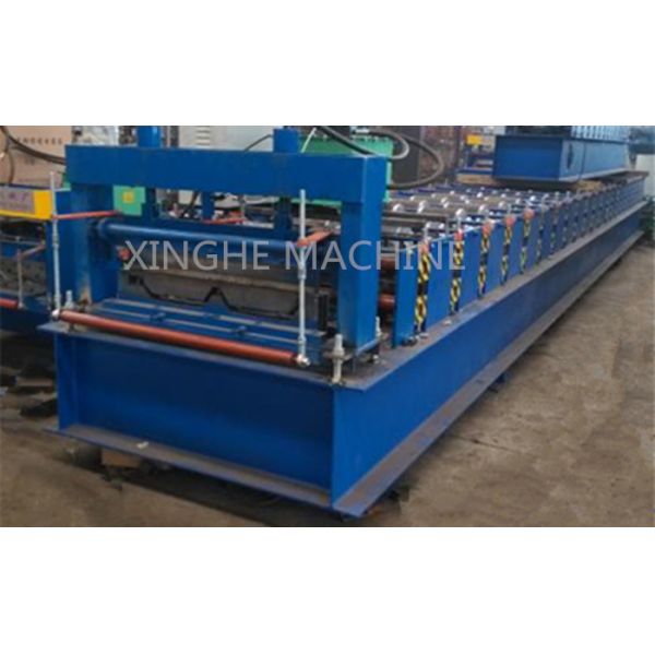 CE Blue Color Cold Roll Forming Machines WITH 3 - 6m / Min Processing Speed