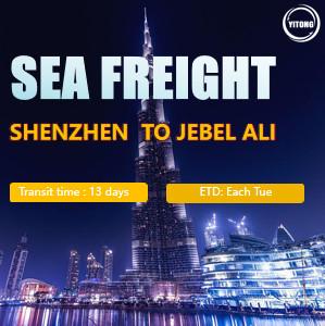  International Sea Freight from Shenzhen to Jabel Ali UAE Manufactures