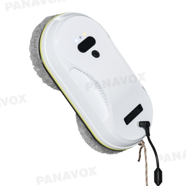 Intelligent Window Cleaner Robot App Controlled Panavox Vacuum 80W Automated