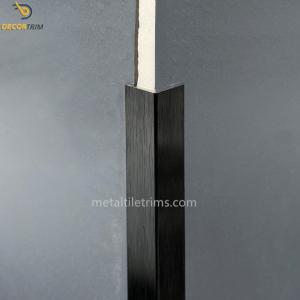  Metal Corner Protector Trim Wall Corner Protector Strips Brushed Black Manufactures