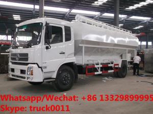  best seller-dongfeng tianjin Euro 5 180hp diesel 22m3 bulk feed transportation truck for sale, feed pellet truck Manufactures
