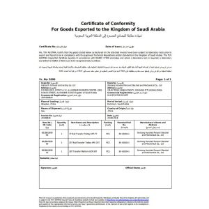 Xinxiang Hundred Percent Electrical and Mechanical Co.,Ltd Certifications