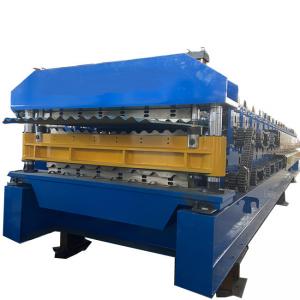 China Metal Wall And Roof Sheet Roll Forming Machine  0-20m/Min Energy Efficient on sale