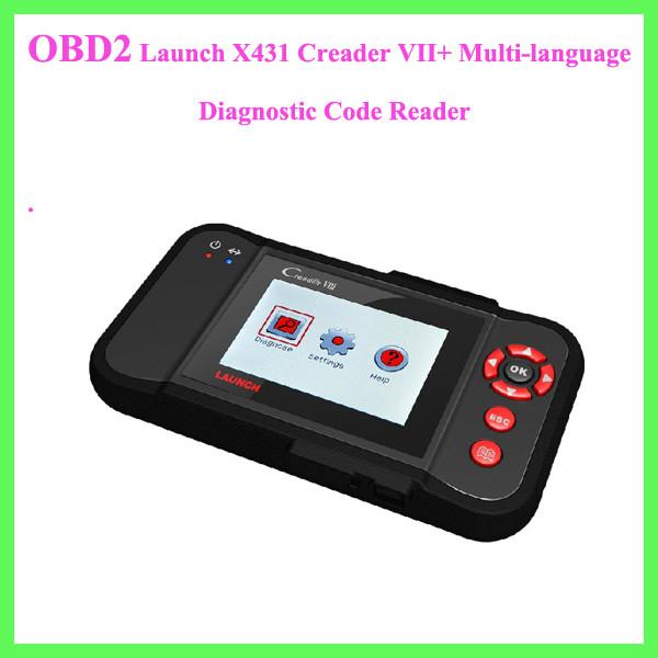 Quality Launch X431 Creader VII+ Multi-language Diagnostic Code Reader for sale