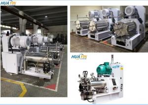  22KW Horizontal Bead Mill For Cocoa Butter Substitute Higher Efficiency Manufactures