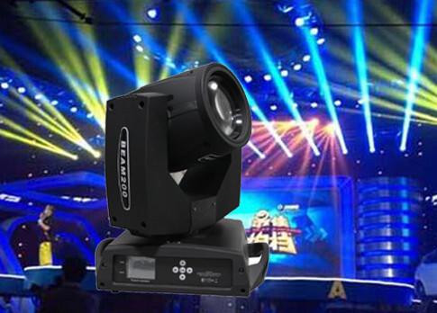 Quality Indoor Disco Wedding Dmx Moving Head Lights 200w 5r IP20 with Zoom for sale
