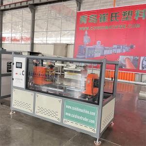  Standard Automatic PVC Tube Cutting Machine , Plastic Pipe Moulding Machine SGS Manufactures
