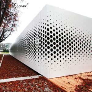  Building Decoration PVDF Coating Perforated Aluminum Sheet Metal Manufactures