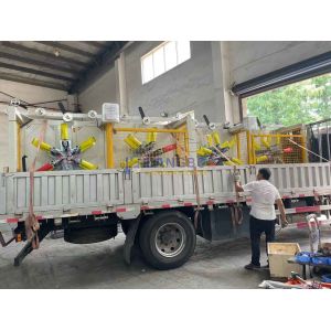 China Plastic PE Tube And Hose Dual-Station Coiler Winding Machine on sale