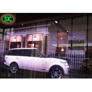 Flexible Magic Window Glass Transparent LED Screen Display P6.25