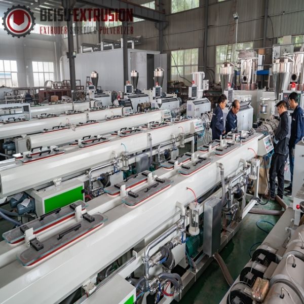 High Speed Plastic Resin Powder Mixers For PVC SPC WPC LVT Flooring Board Sheet 9