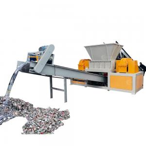China 100-1000kg/h Capacity Film Shredder for Wood Paper Metal Plastic Glassfiber and More on sale