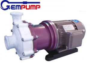 ZMD Fluorine plastic self-priming magnetic pump red cast Iron / Industrial Centrifugal Pumps Manufactures
