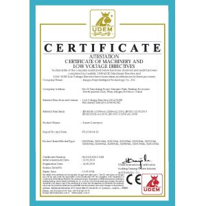 Jiangsu Kaiyi Intelligent Technology Co., Ltd. Certifications