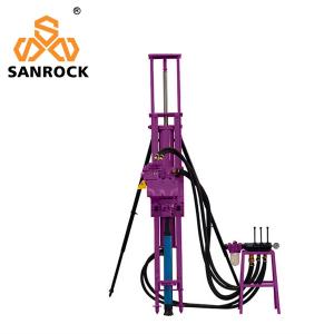 China Deep Rock Drilling Rig Borehole Drilling Equipment Portable Pneumatic DTH Drilling Rig on sale