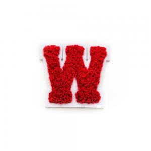  26 Letters Chenille Embroidery Patch For DIY Bags College Jacket​ Manufactures