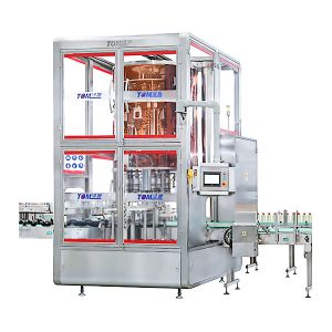 8 10 12 Heads Automatic Capping Machine Rotary Pump 6000BPH